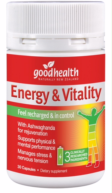 Good Health Energy & Vitality Support 30 Capsules